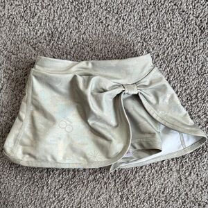 Disney 100 Metalic Mini Skort with Bow - Size 2